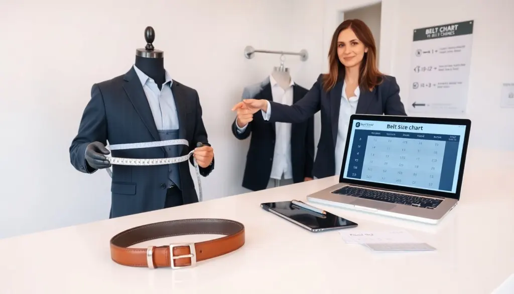 belt size chart