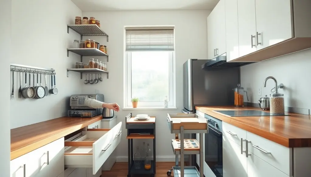 small kitchen organization ideas