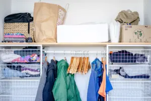 coat closet organization ideas